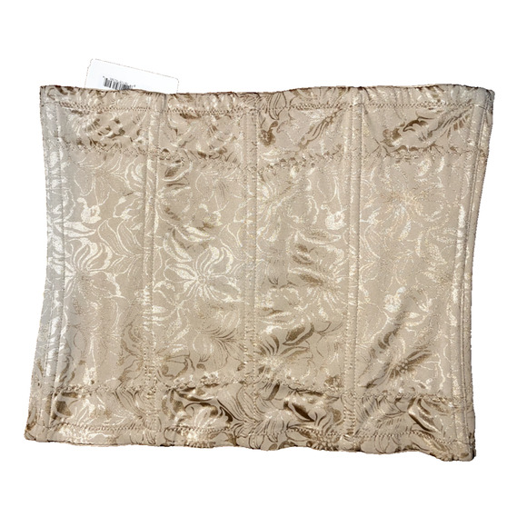 New MAIDENFORM Lingerie #6868 Beige Instant Slimmer Long Torso Waist Trainer XL - Picture 5 of 6